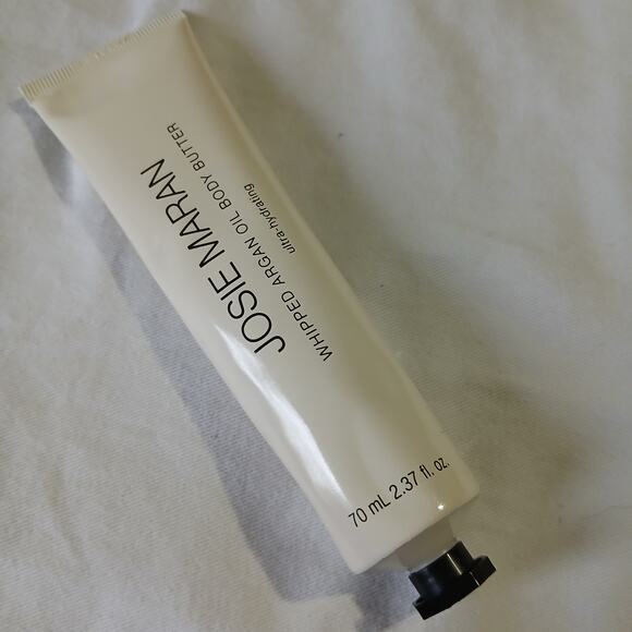 Josie Maran Whipped Argan Oil Body Butter Sealed Unscented 2.37 oz travel size - Picture 2 of 6